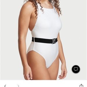 VICTORIA'S SECRET SWIM
Wild Wanderer Belted High-Neck One-Piece Swimsuit sz L